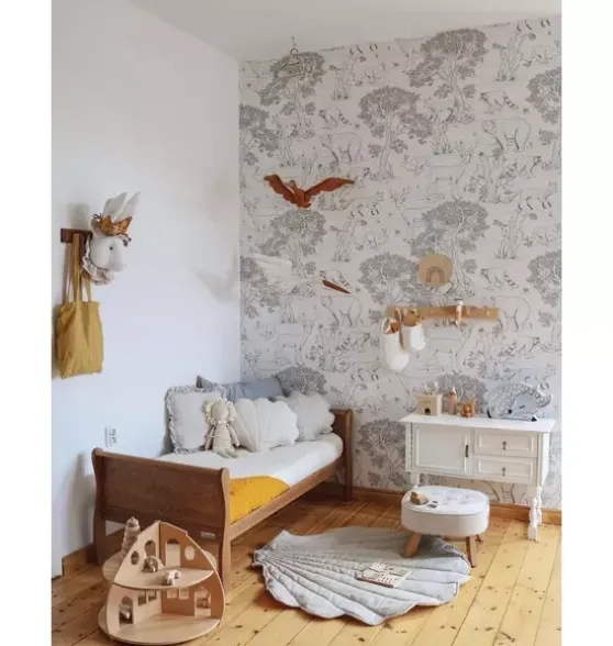 Linen “Sand” Shell Mat