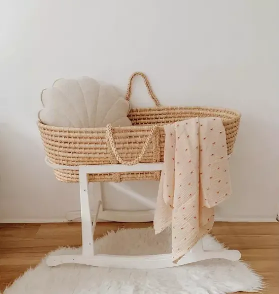 Linen "Sand” Shell Pillow