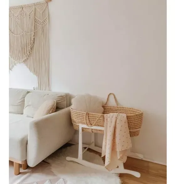 Linen "Sand” Shell Pillow