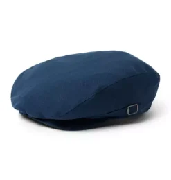 Linen-Cotton Newsboy Cap