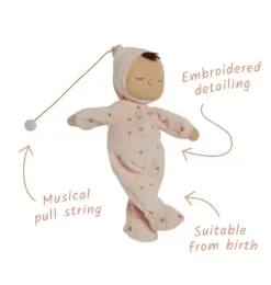 Lullaby Dozy Dinkums - Luna - Ballet Pink