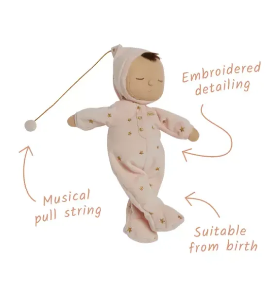 Lullaby Dozy Dinkums - Luna - Ballet Pink