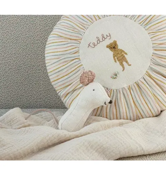 Lullaby Friend Rattles, Mouse - Natural