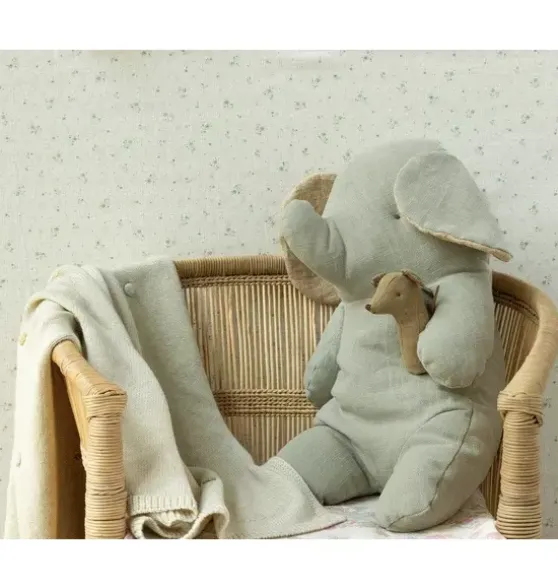 Lullaby friends, Mouse rattle - Light umber