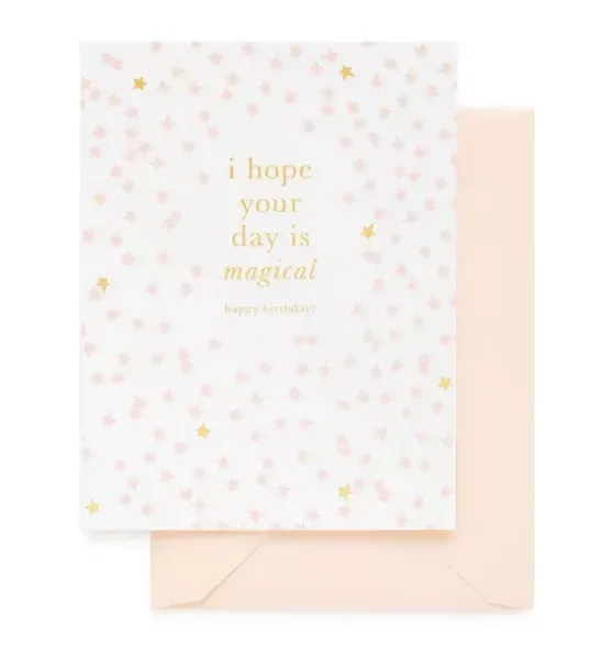 Magical Happy Birthday Greeting Card