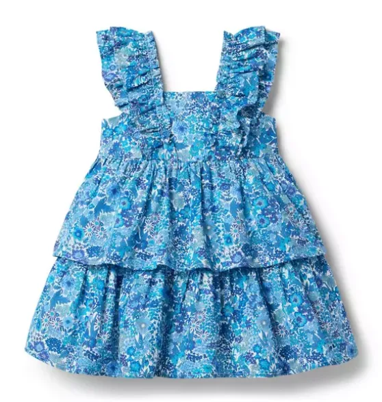 Margaret Annie Dress Made With Liberty Fabric