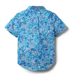 Margaret Annie Shirt Made With Liberty Fabric