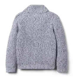 Marled Shawl Collar Cardigan