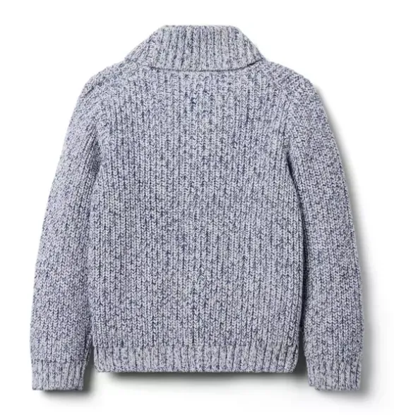 Marled Shawl Collar Cardigan