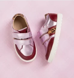 Marti Sneaker Metallic Carnation Pink