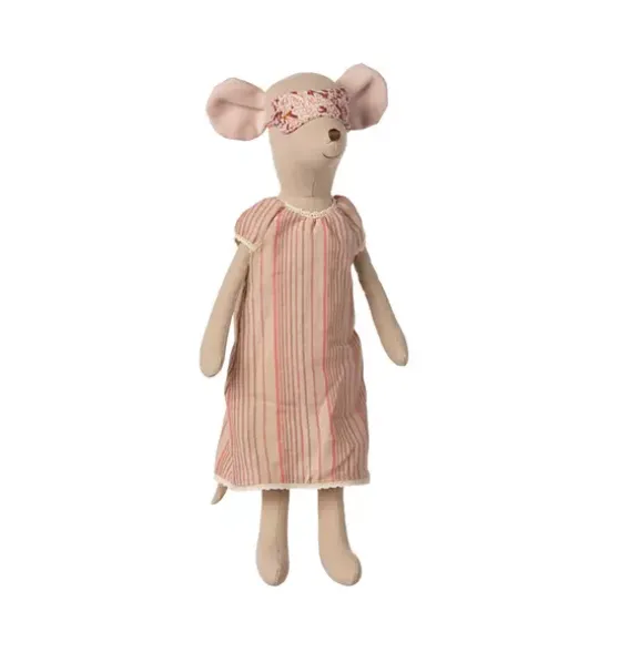 Medium Mouse in Nightgown