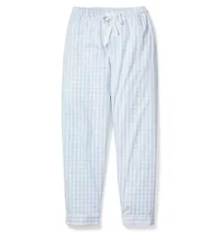 Men's Light Blue Gingham Pant Separates