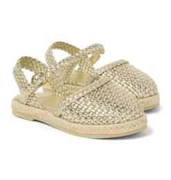 Metallic Espadrille Sandal