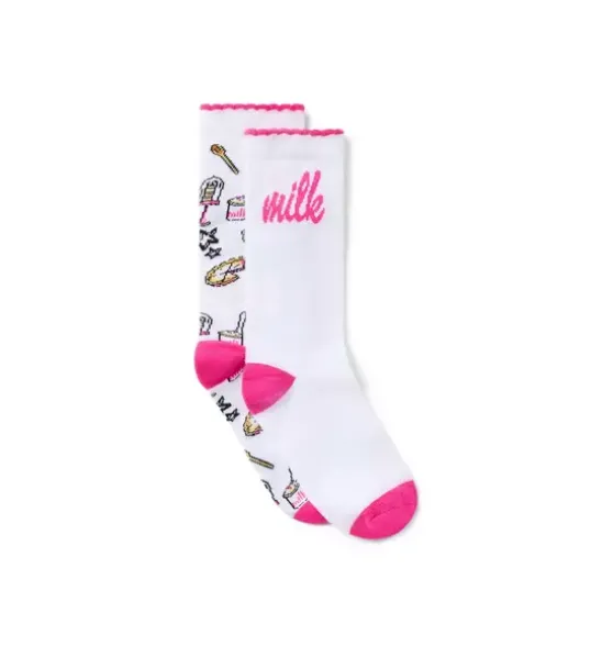 Milk Bar x Janie and Jack Sock 2-Pack