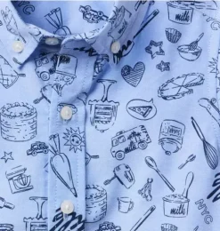 Milk Bar x Janie and Jack Slice Of Style Shirt