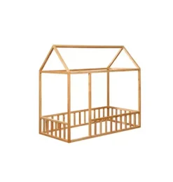 Montessori House Bed with Rails / Size Full