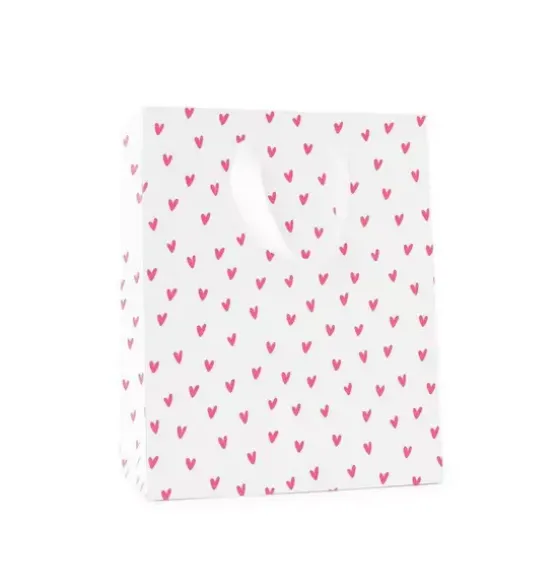Neon Heart Gift Bag