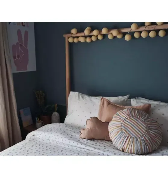 Organic Chamomile Bloom Duvet Cover
