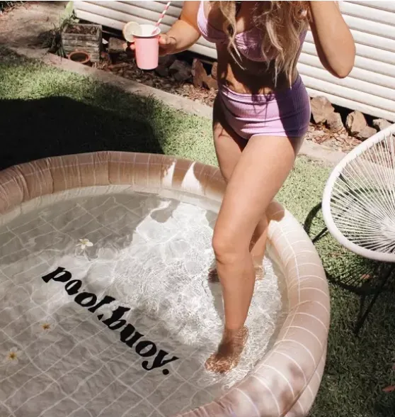 Peachy Pat Inflatable Pool