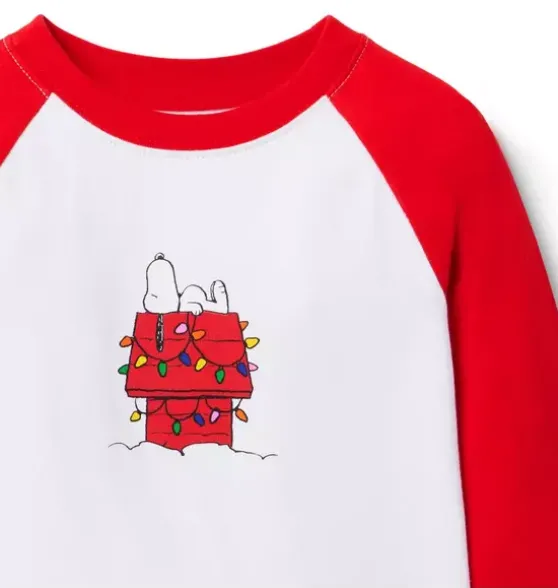 PEANUTS™ Snoopy Holiday Raglan Tee