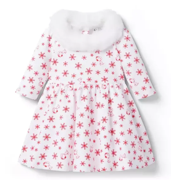 PEANUTS™ Snoopy Snowflake Dress
