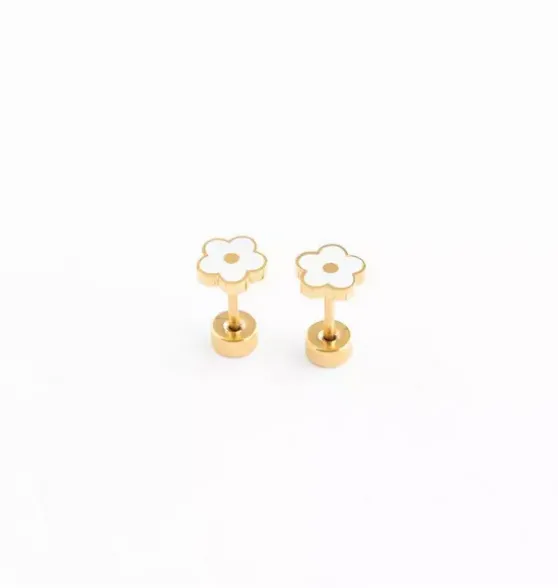 Petite Flower Stud Earrings