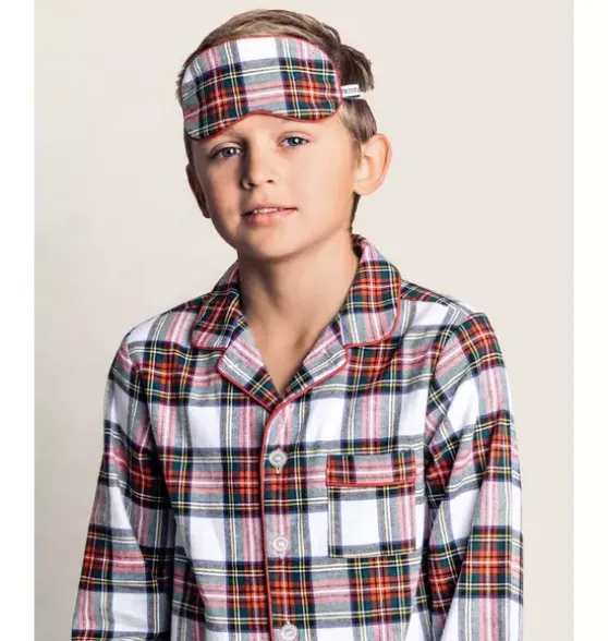 Petite Plume Balmoral Tartan Sleep Mask