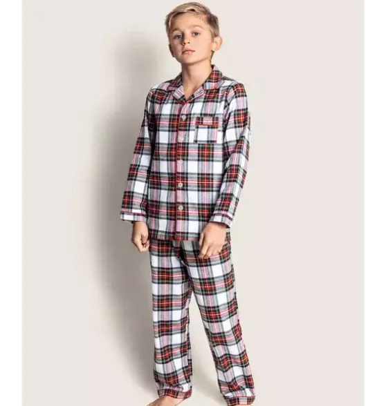 Petite Plume Balmoral Tartan Pajama Set