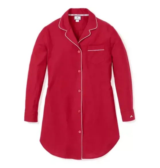Petite Plume Women's Flannel Nightshirt