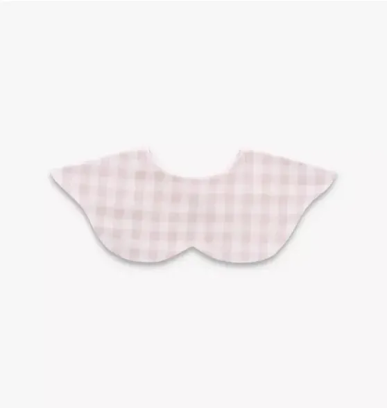Picnic Gingham Winglet Bib - Pink