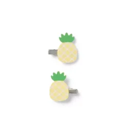 Pineapple Barrette Set