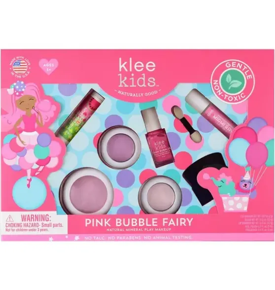 Pink Bubble Fairy - Kids' Play Makeup Set