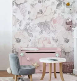 Pink Garden Wallpaper