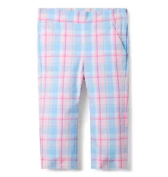 Plaid Canvas Pant