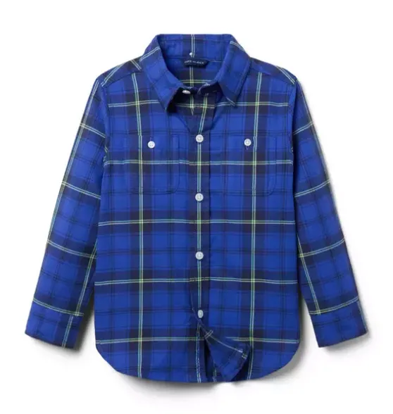 Plaid Flannel Shirt