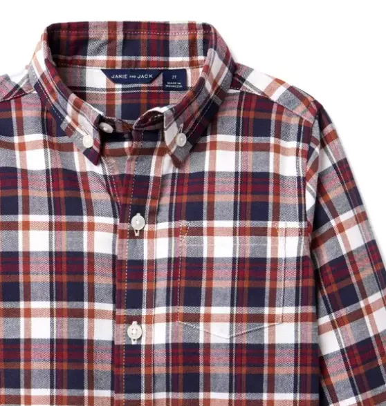 Plaid Flannel Shirt