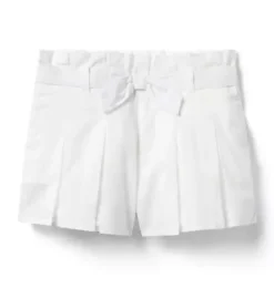Pleated Paperbag Waist Short