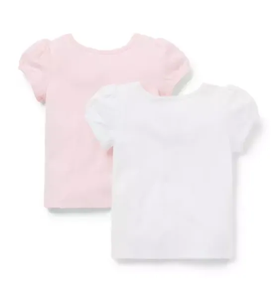 Pointelle Tee 2-Pack