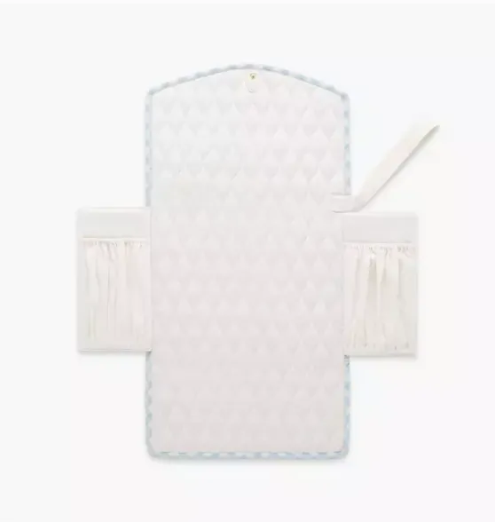 Portable Changing Pad - Blue Gingham