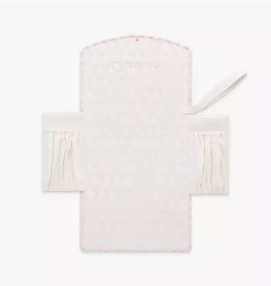 Portable Changing Pad - Pink Gingham