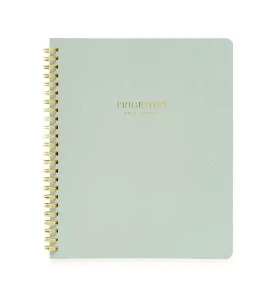 Priorities Notebook, Green