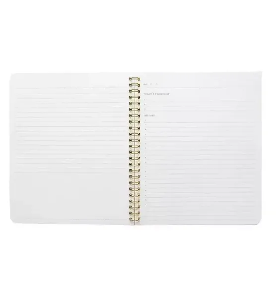 Priorities Notebook, Green