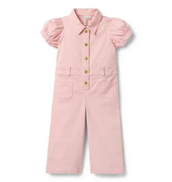 Puff Sleeve Jumpsuit