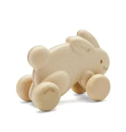PUSH ALONG BUNNY-WHITE
