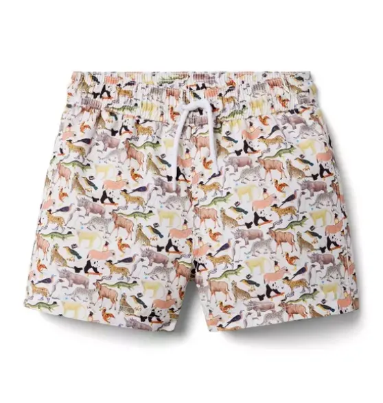 Quey 2 Recycled Swim Trunk Made With Liberty Fabric