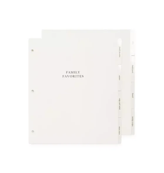 Recipe Binder