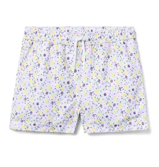 Recycled Ditsy Floral Swim Trunk