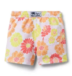 Recycled Floral Swim Trunk