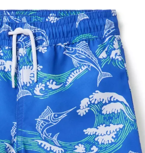 Recycled Marlin Swim Trunk