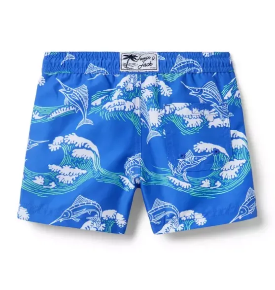 Recycled Marlin Swim Trunk